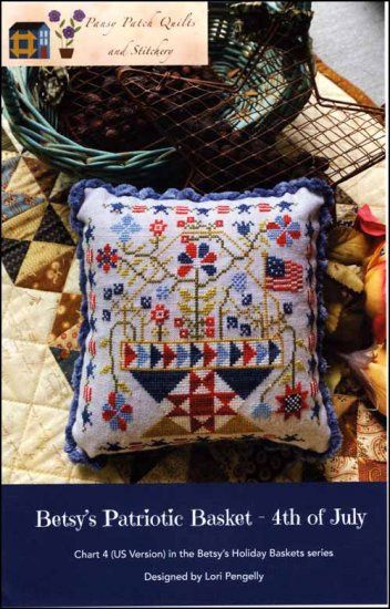 Betsy&#39;s Patriotic Basket - 4th of July