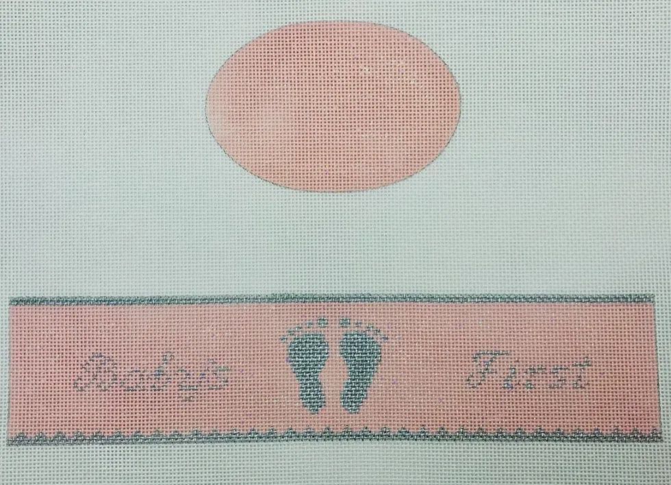 Baby&#39;s First Pink - Oval Box