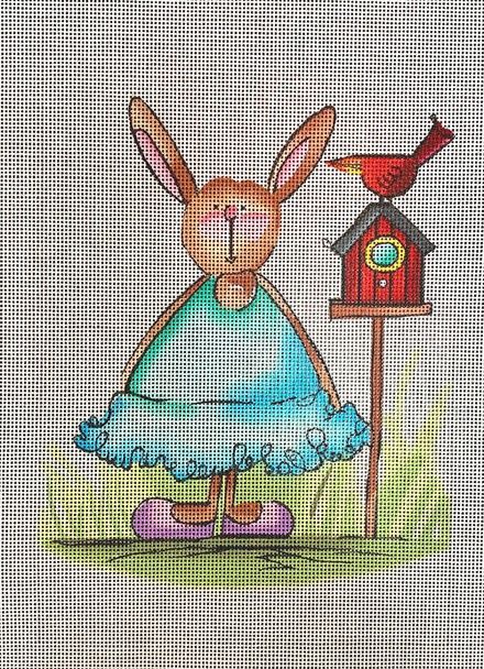 Rabbit with Bird