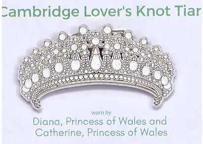 Cambridge Lover&#39;s Knot Tiara Needle Minder