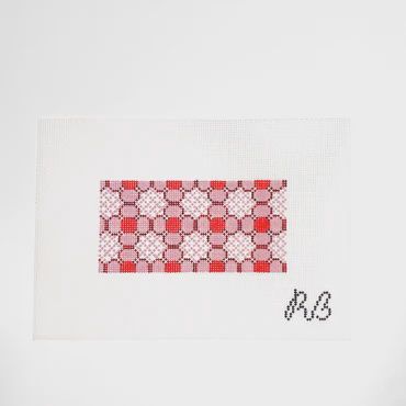 Floral Lattice Insert, Color: Pink/Red
