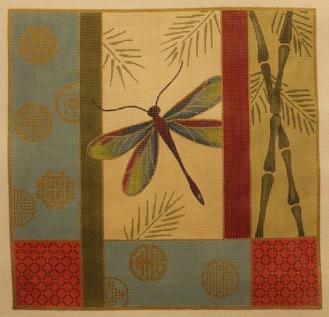 Dragonfly, Bamboo &amp; Coins II