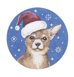 Chihuahua Santa Dog