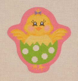 Chick In Egg (Canvas)