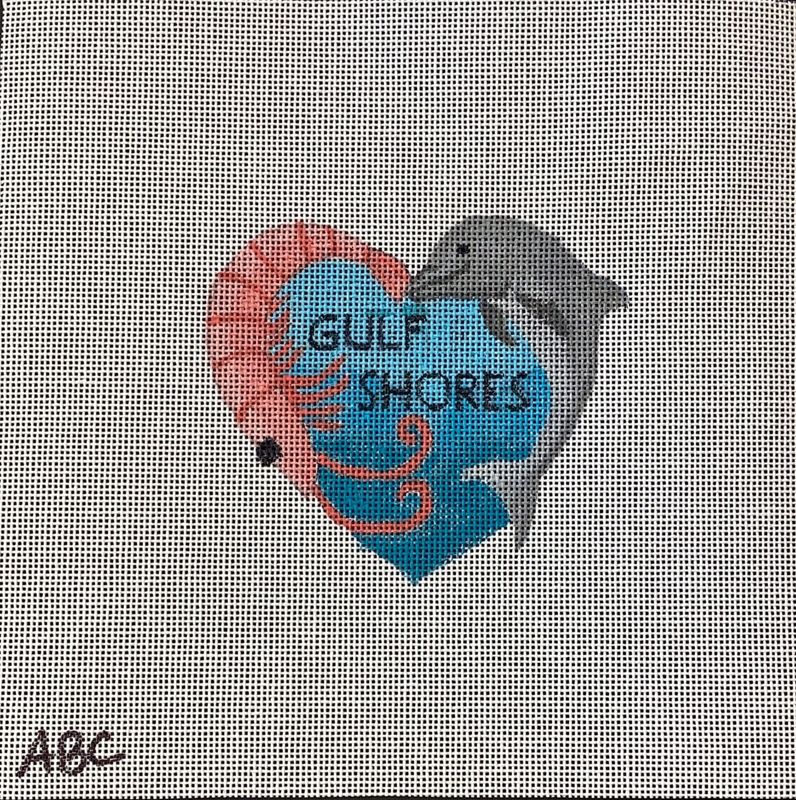 Gulf Shores Love Needlepoint Kit