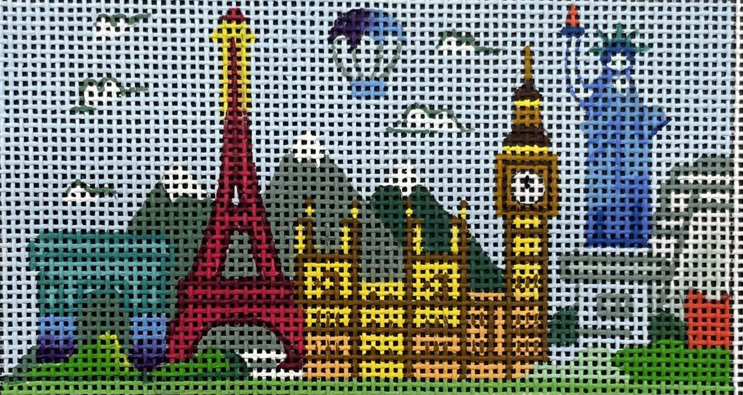 Around the World - Passport Cover Insert