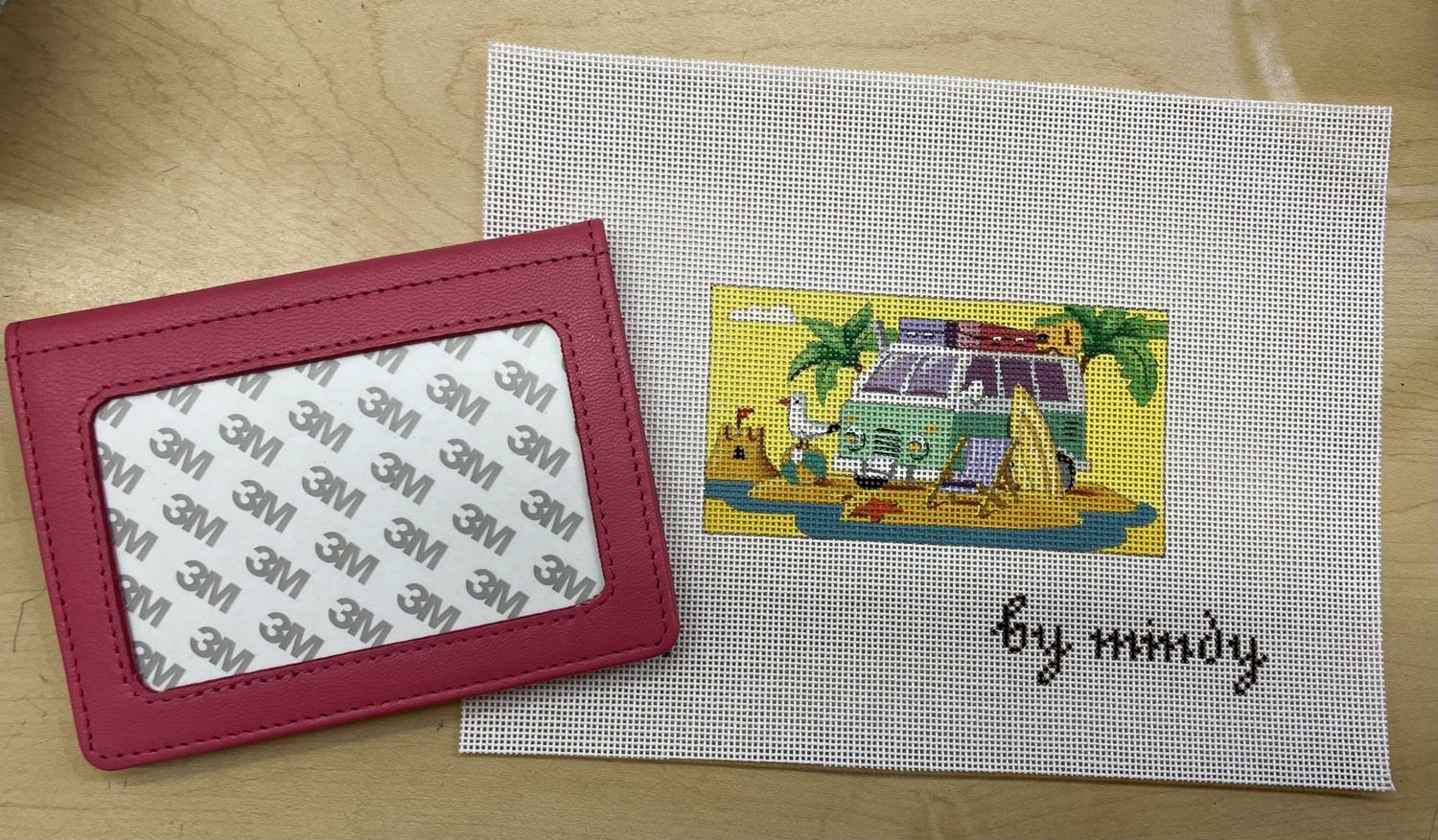 Van on the Beach - Passport Cover Insert