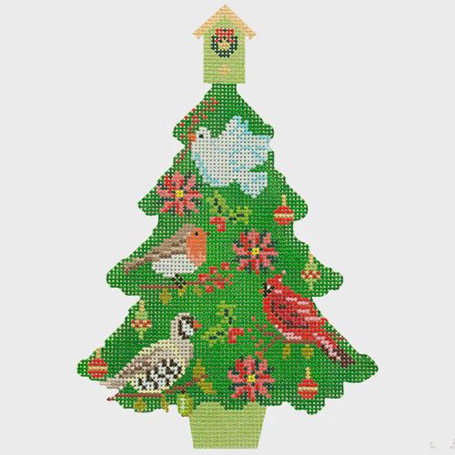 Christmas Birds Tree