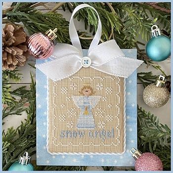 Pastel Collection Ornament #6 - Snow Angel