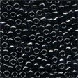 Size 8 Glass Beads - Black