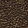 Size 8 Glass Beads - Bronze