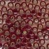 Size 8 Glass Beads - Ruby