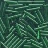 Medium Bugle Beads - Creme de Mint