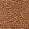 Size 11 Antique Glass Seed Beads - Antique Ginger