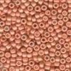 Size 11 Antique Glass Seed Beads - Satin Coral
