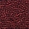 Size 11 Antique Glass Seed Beads - Antique Cranberry