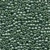 Size 11 Antique Glass Seed Beads - Silver Moon