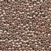 Size 11 Antique Glass Seed Beads - Platinum Rose