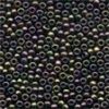 Size 11 Antique Glass Seed Beads - Cognac