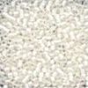 Size 11 Antique Glass Seed Beads - White Opal