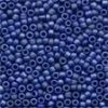 Size 11 Antique Glass Seed Beads - Matte Periwinkle