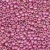 Size 11 Antique Glass Seed Beads - Satin Old Rose