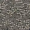 Size 11 Antique Glass Seed Beads - Pewter