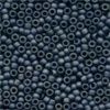 Size 11 Antique Glass Seed Beads - Slate Blue
