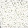 Size 11 Antique Glass Seed Beads - Snow White