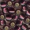 Pebble Beads - Eggplant