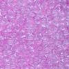 Size 11 Glow in the Dark Glass Seed Beads - Pink Glow