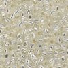 Size 11 Glow in the Dark Glass Seed Beads - Ice Glow