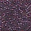 Size 11 Frosted Glass Seed Beads - Garnet