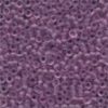 Size 11 Frosted Glass Seed Beads - Heather Mauve