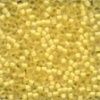 Size 11 Frosted Glass Seed Beads - Buttercup