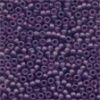 Size 11 Frosted Glass Seed Beads - Boysenberry