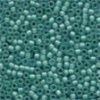 Size 11 Frosted Glass Seed Beads - Aquamarine