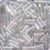 Small Bugle Beads - Crystal