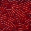Small Bugle Beads - Red Red