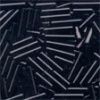 Small Bugle Beads - Black