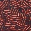 Small Bugle Beads - Red Velvet