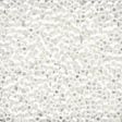 Magnifica Size 12 Cylindrical Cut Beads - White