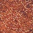 Magnifica Size 12 Cylindrical Cut Beads - Orange Sherbet