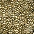Magnifica Size 12 Cylindrical Cut Beads - Gold Nugget