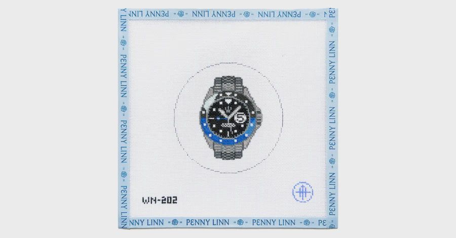 Blue and Black Watch