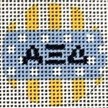 Alpha Xi Delta - Key Fob Insert