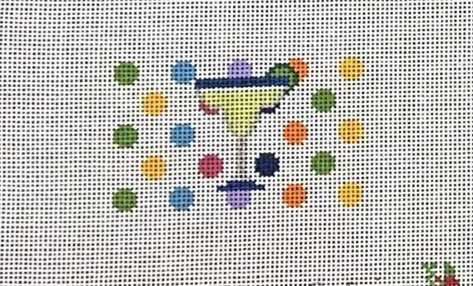 Margarita - Multicolor Dots - Luggage Tag Insert