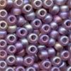 Size 6 Glass Beads - Frosted Lilac