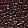 Size 6 Glass Beads - Opal Smokey Topaz