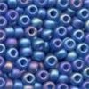 Size 6 Glass Beads - Frosted Opal Capri